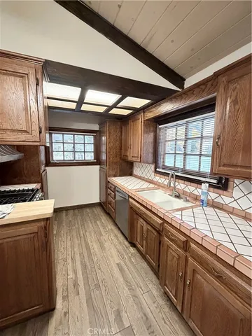 a view of entry way with wooden floor