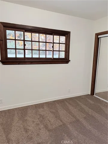 a backyard of a house