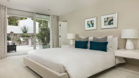 a bathroom with a sink double vanity and a mirror