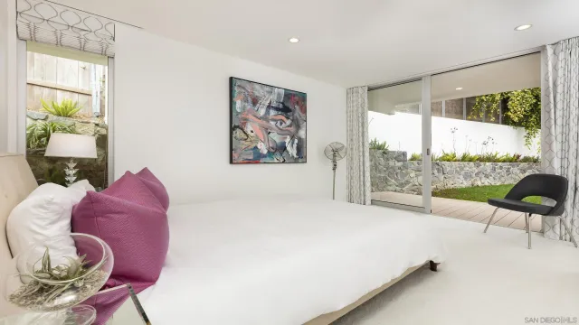 a storage room with washer and dryer