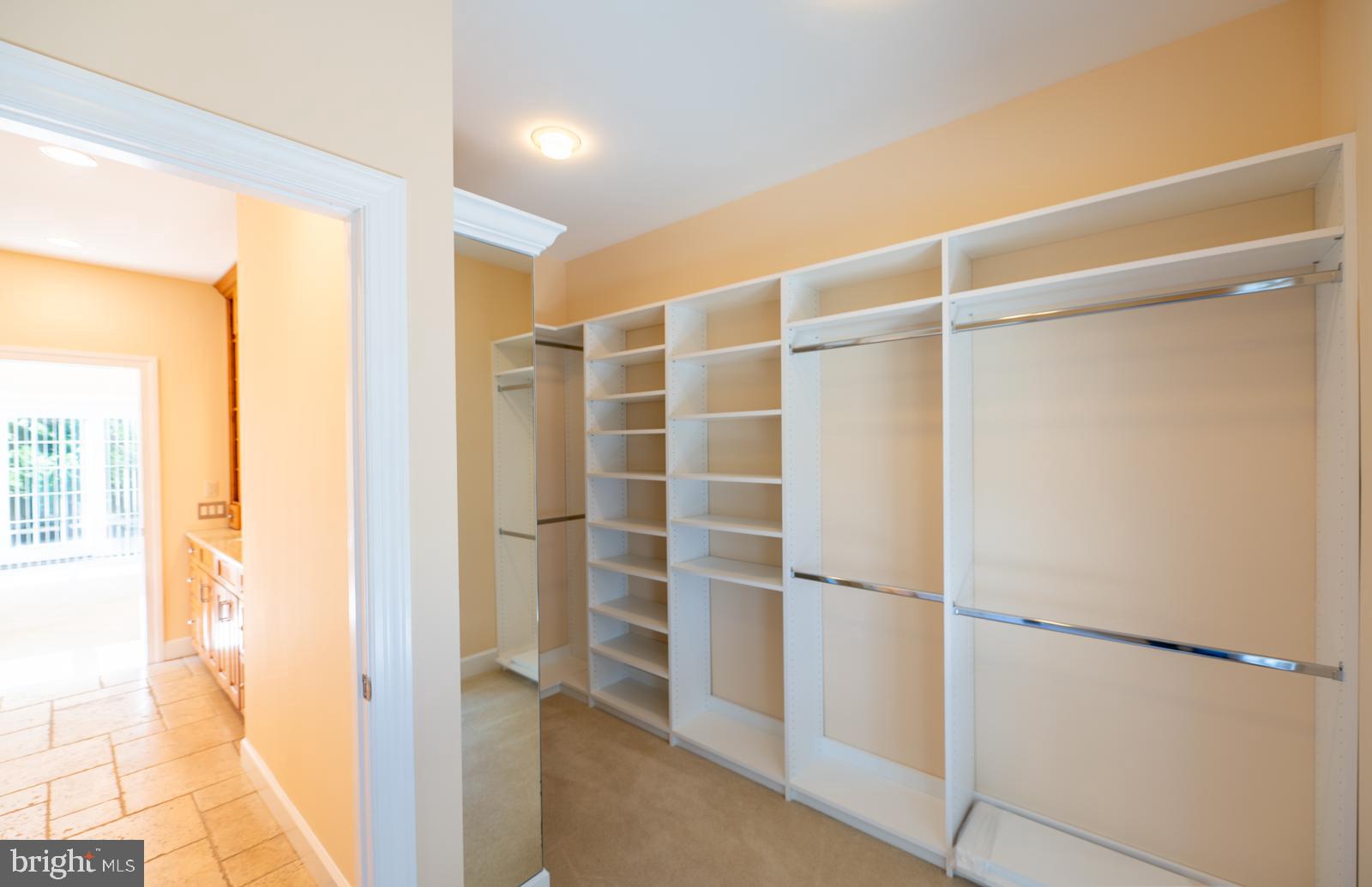 1060 West King Road Malvern, PA 19355 - Photo 39 of 90 a view of walk in closet with empty racks