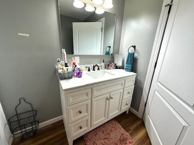 2082 Airport Ridge Road Linden, TN 37096 - Photo 16 of 29 a bathroom with a sink vanity and mirror
