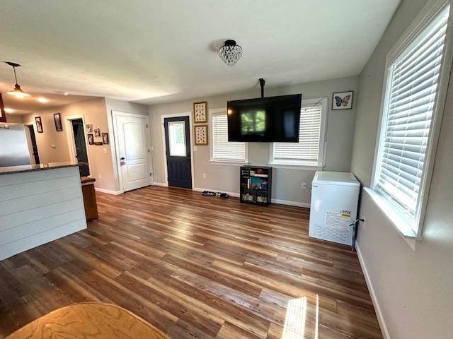 2082 Airport Ridge Road Linden, TN 37096 - Photo 3 of 29 a view of a livingroom with furniture and a flat screen tv