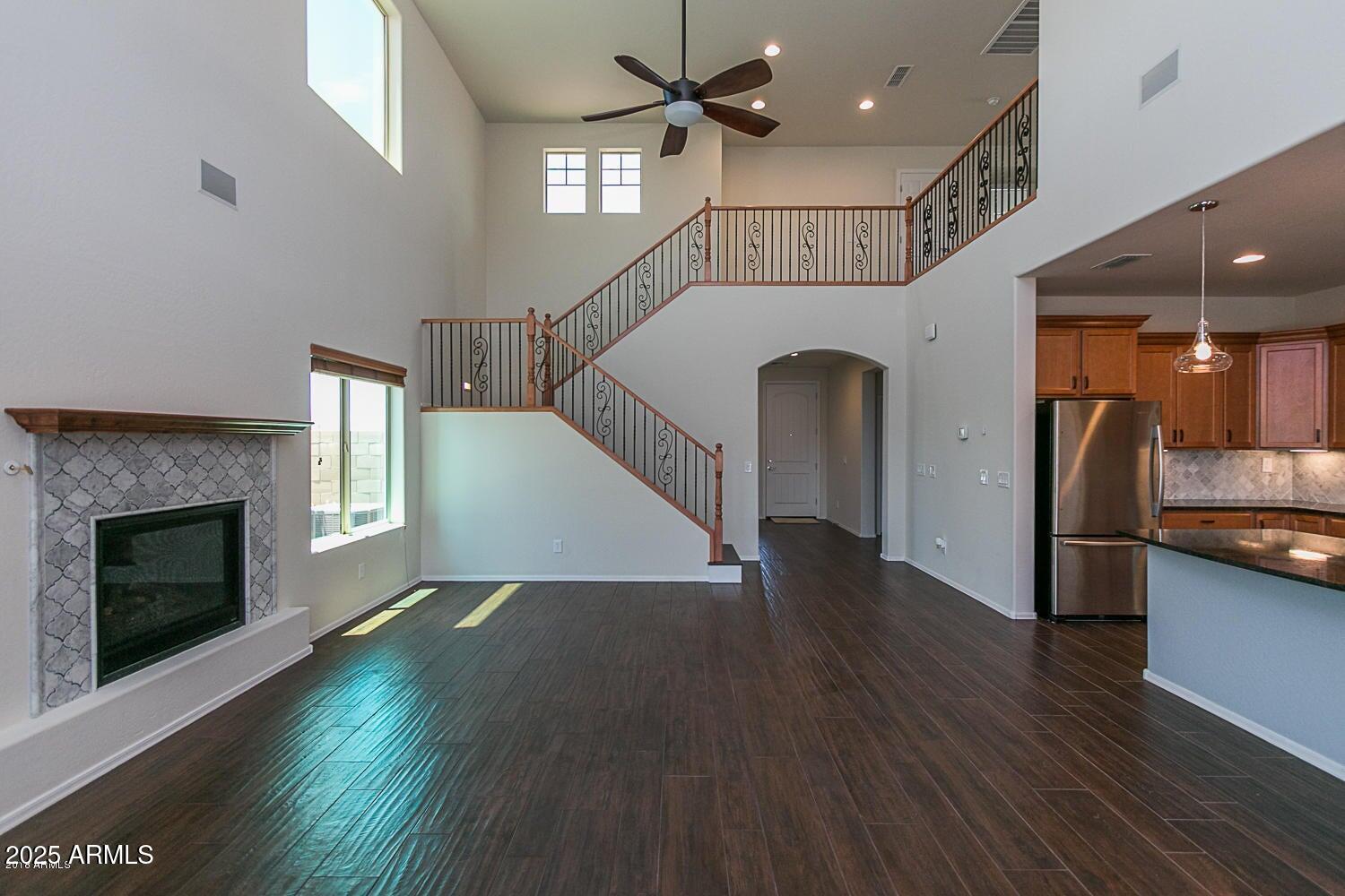 26833 North 14th Lane Phoenix, AZ 85085 - Photo 10 of 55 a view of entryway and hall with wooden floor