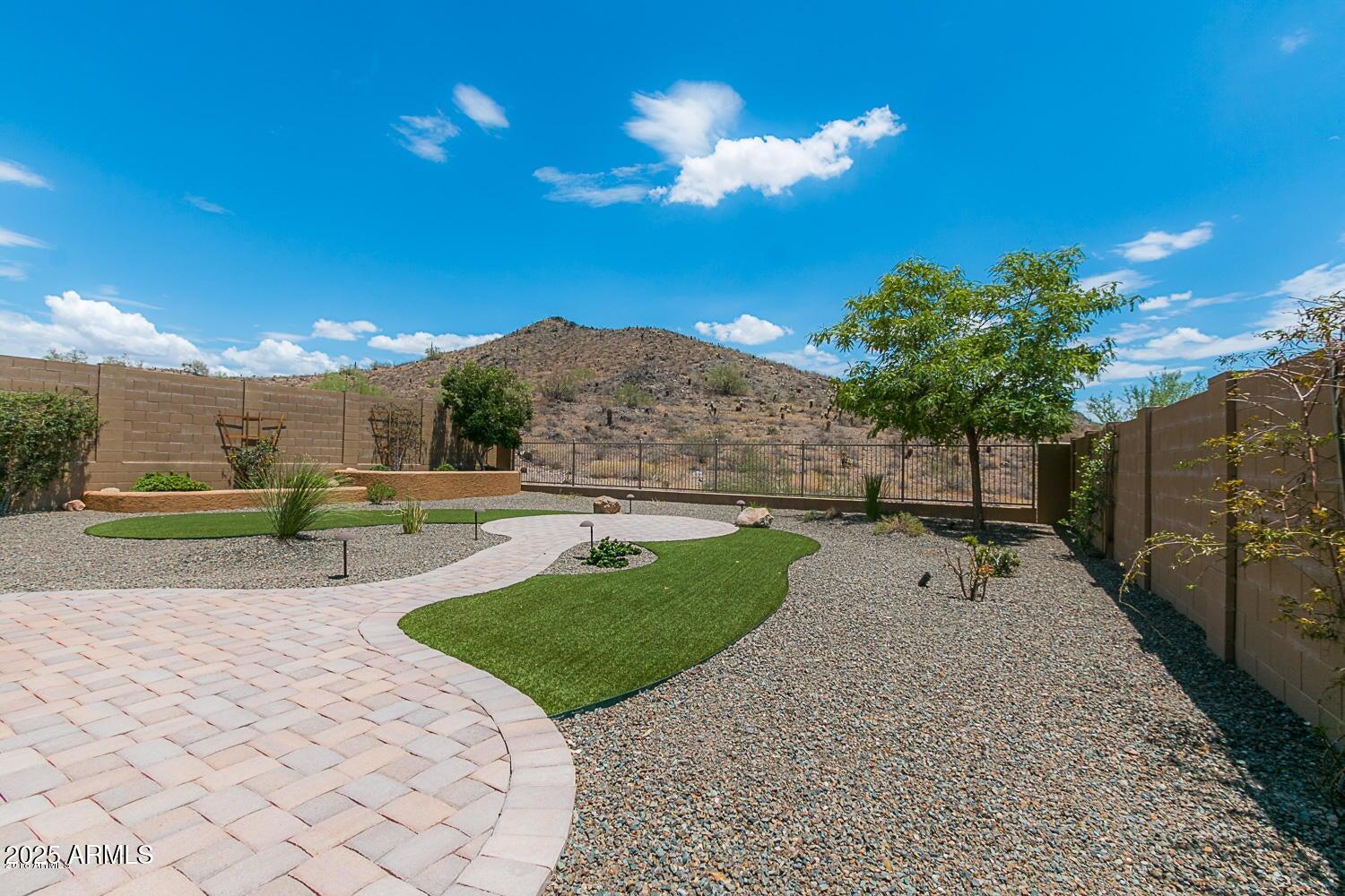 26833 North 14th Lane Phoenix, AZ 85085 - Photo 38 of 55 a view of a backyard
