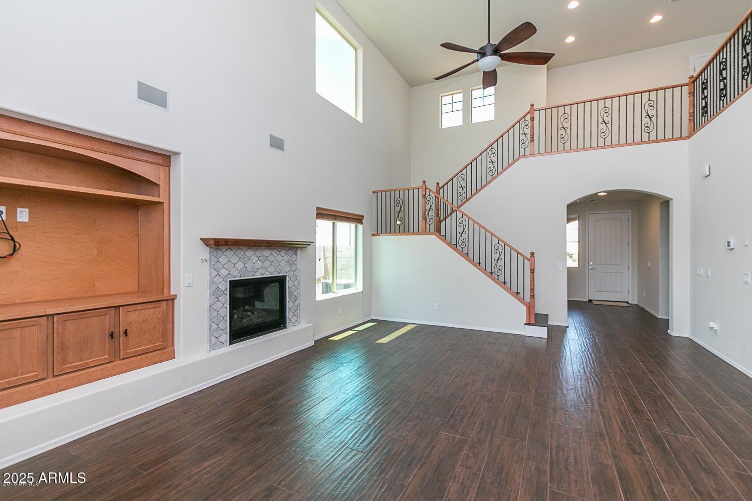 26833 North 14th Lane Phoenix, AZ 85085 - Photo 9 of 55 a view of entryway and hall with wooden floor