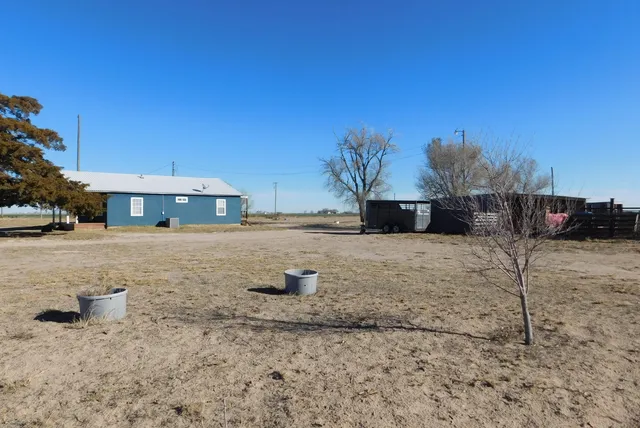 a view of a yard in front of a house