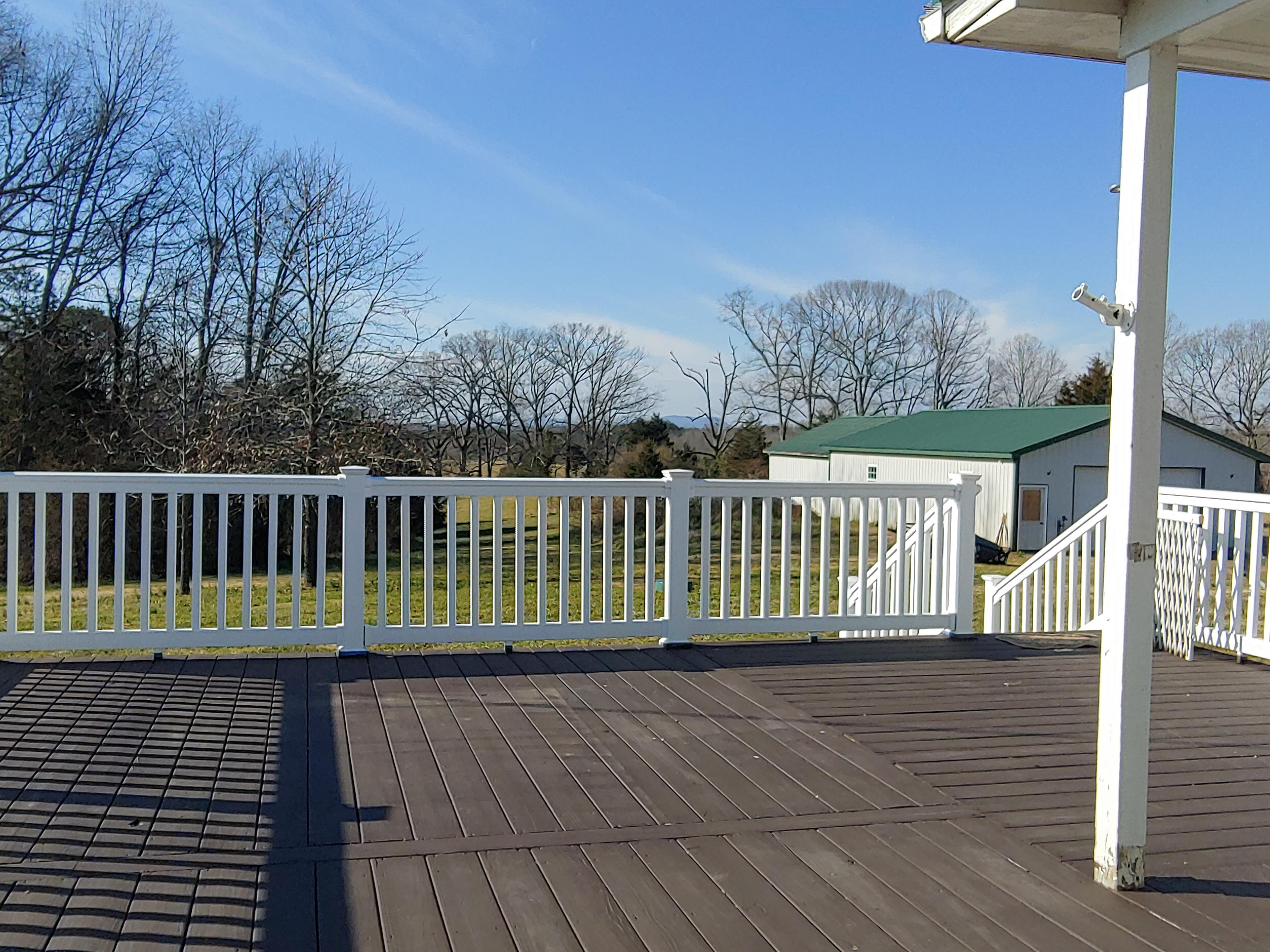 9313 Museville Road Sandy Level, VA 24161 - Photo 21 of 41 a view of a wooden deck