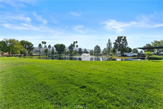 a view of a green field