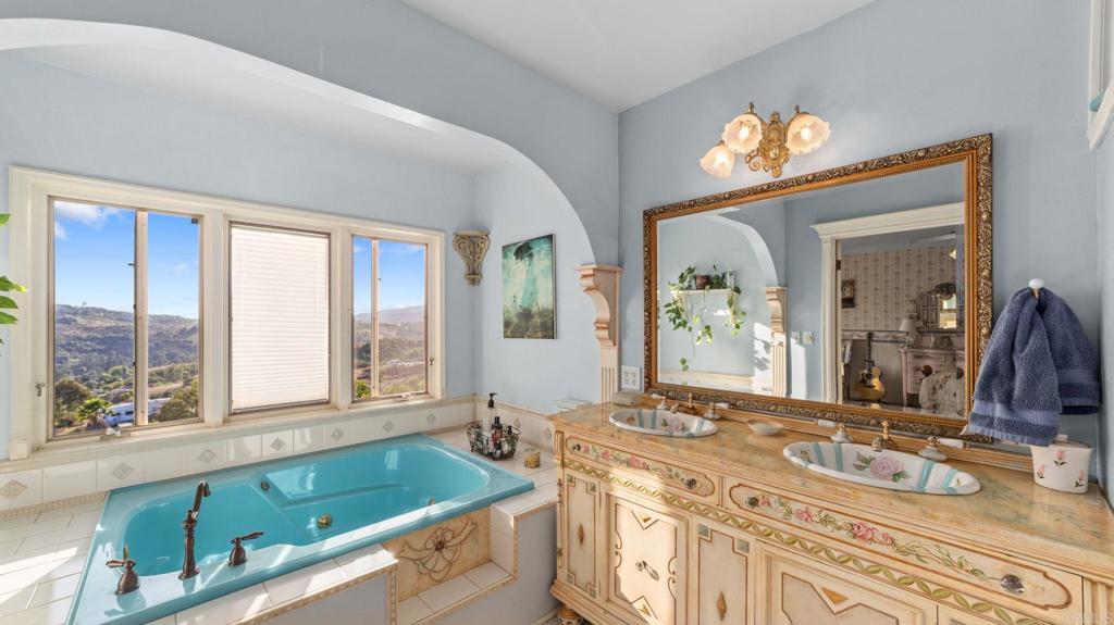 11060 San Luis Rey Drive Valley Center, CA 92082 - Photo 37 of 57 primary bath with views