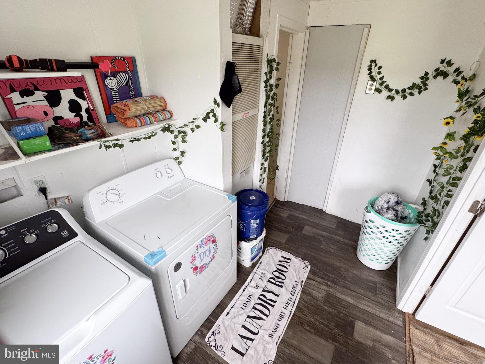 4512 Woodpecker Road Seaford, DE 19973 - Photo 12 of 32 Charming laundry nook with greenery.