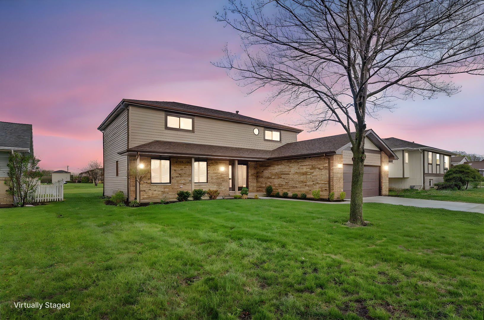 2380 Chestnut Lane Morris, IL 60450 - Photo 2 of 43 a view of a big house with big yard and large trees