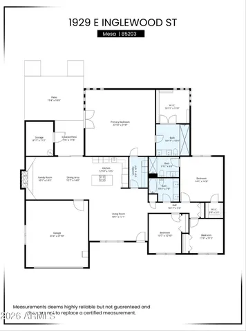 $674,900 | 1929 East Inglewood Street, Mesa, AZ 85203
