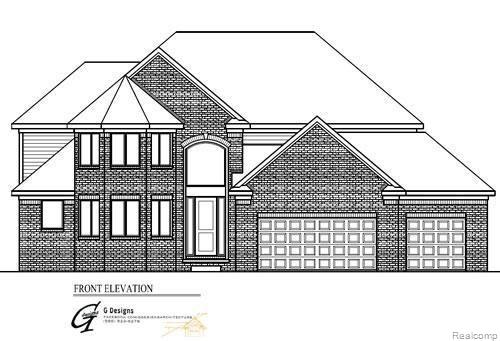 8539 Morningside Drive Romeo, MI 48065 - Photo 1 of 5 triupmh_front_elevation.jpg