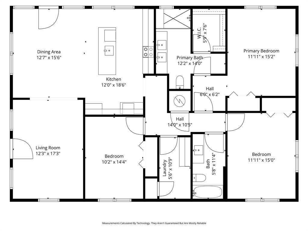 718 Grandview Avenue Dallas, TX 75223 - Photo 26 of 26 a picture of a floor plan
