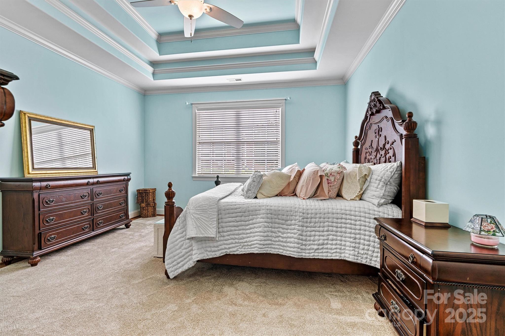 2369 Stardust Court Denver, NC 28037 - Photo 27 of 42 a bedroom with a bed and a dresser