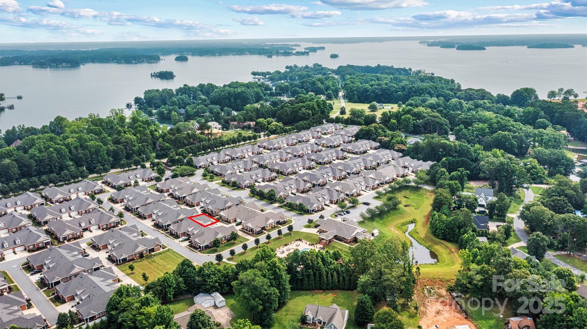 2369 Stardust Court Denver, NC 28037 - Photo 35 of 42 a picture of city view with lake view