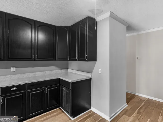 a backyard of a house