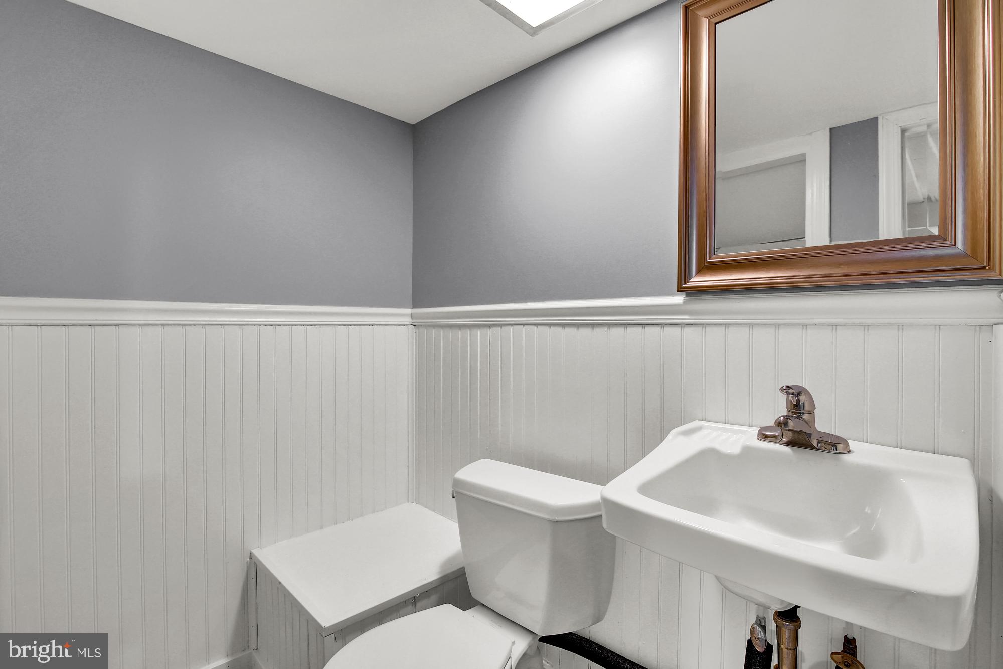 2803 Duncan Road Wilmington, DE 19808 - Photo 21 of 26 Powder Room in Finished Basement