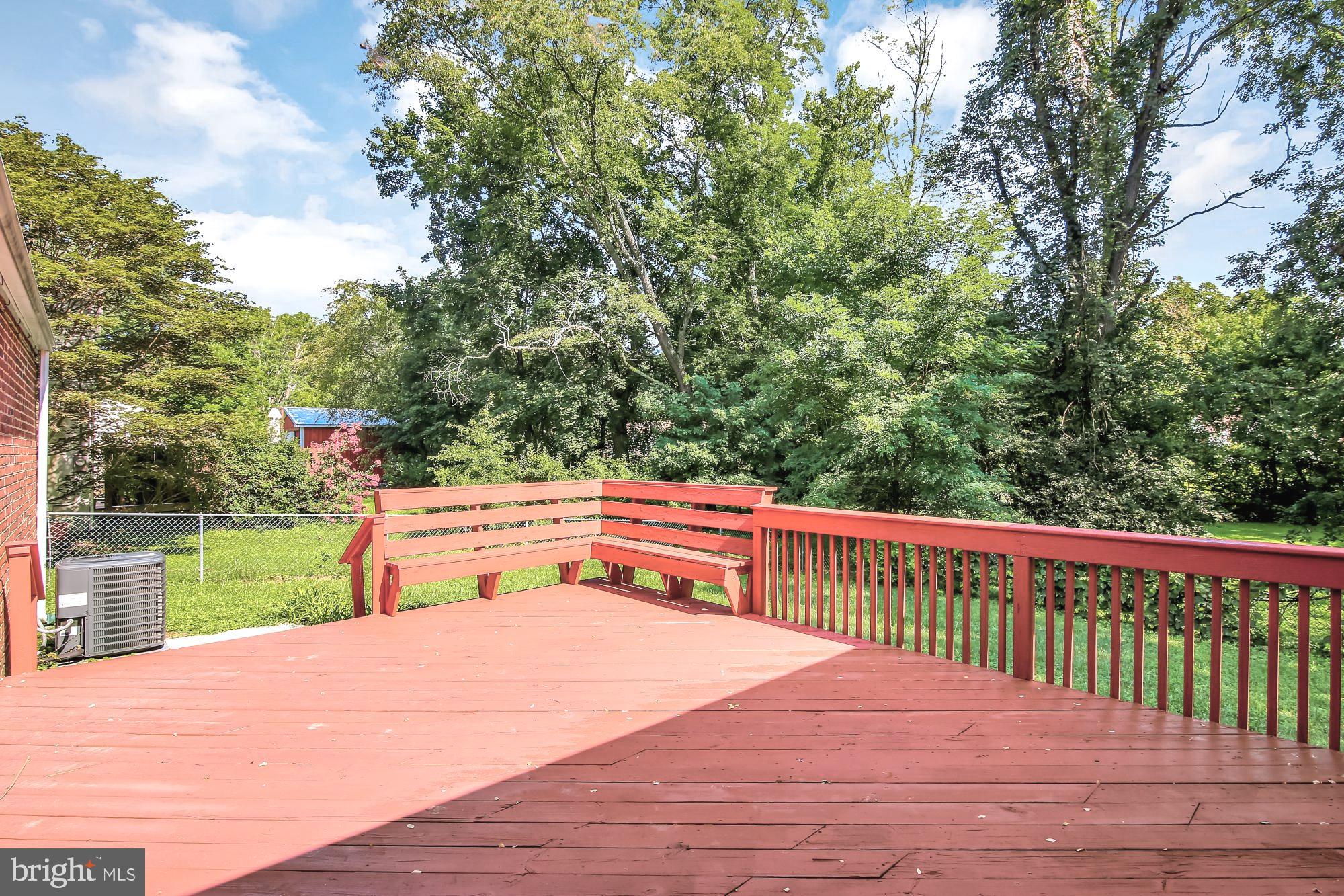 2803 Duncan Road Wilmington, DE 19808 - Photo 24 of 26 Custom Rear Deck w. Bench Seating