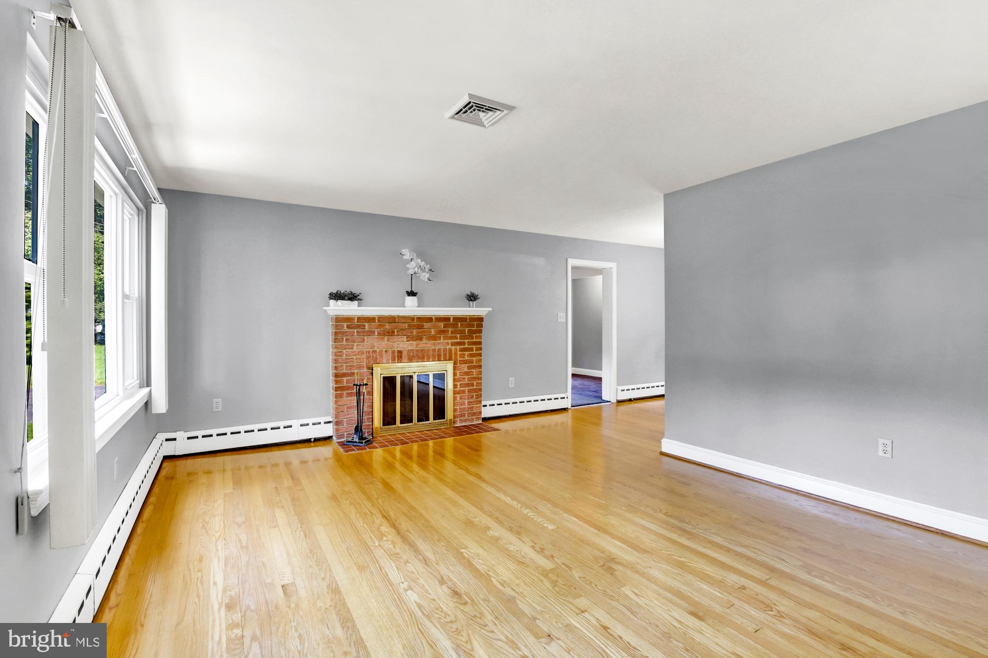 2803 Duncan Road Wilmington, DE 19808 - Photo 4 of 26 Charming Brick Fireplace