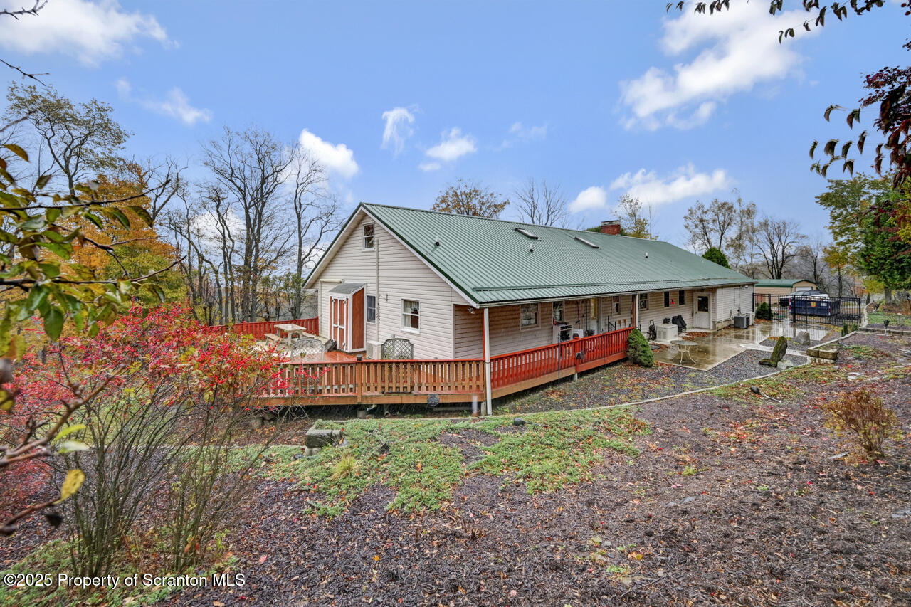 11 Mizianty Lane Waymart, PA 18472 - Photo 83 of 84 a front view of a house with garden