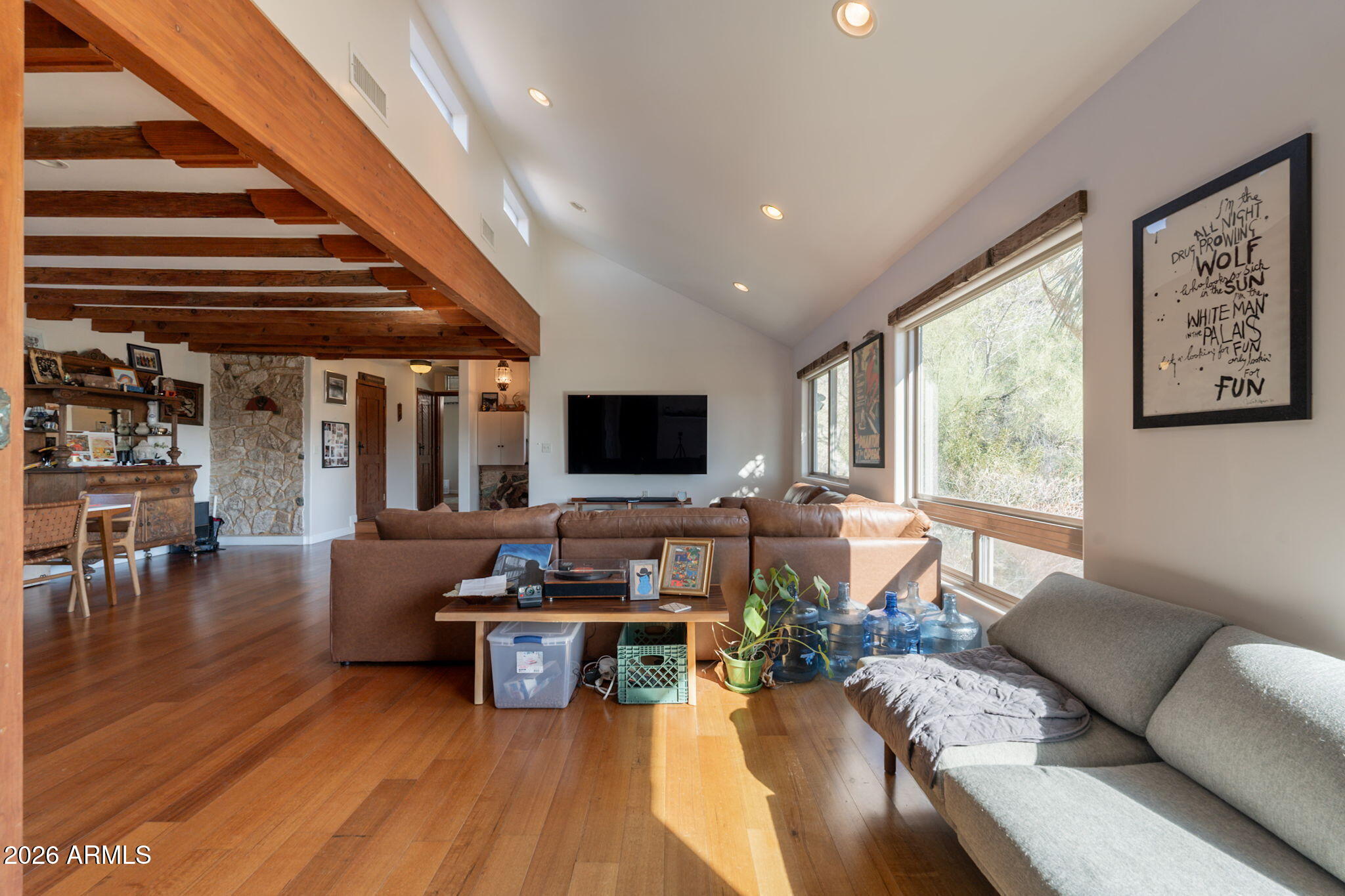 1902 East Cortez Street Phoenix, AZ 85020 - Photo 24 of 60 a living room with furniture and a flat screen tv