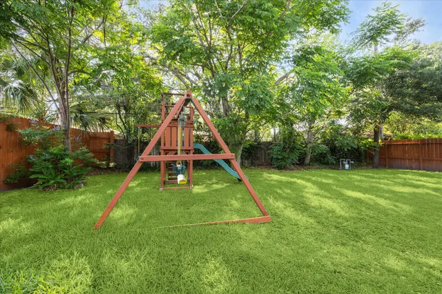 a view of outdoor space with a park