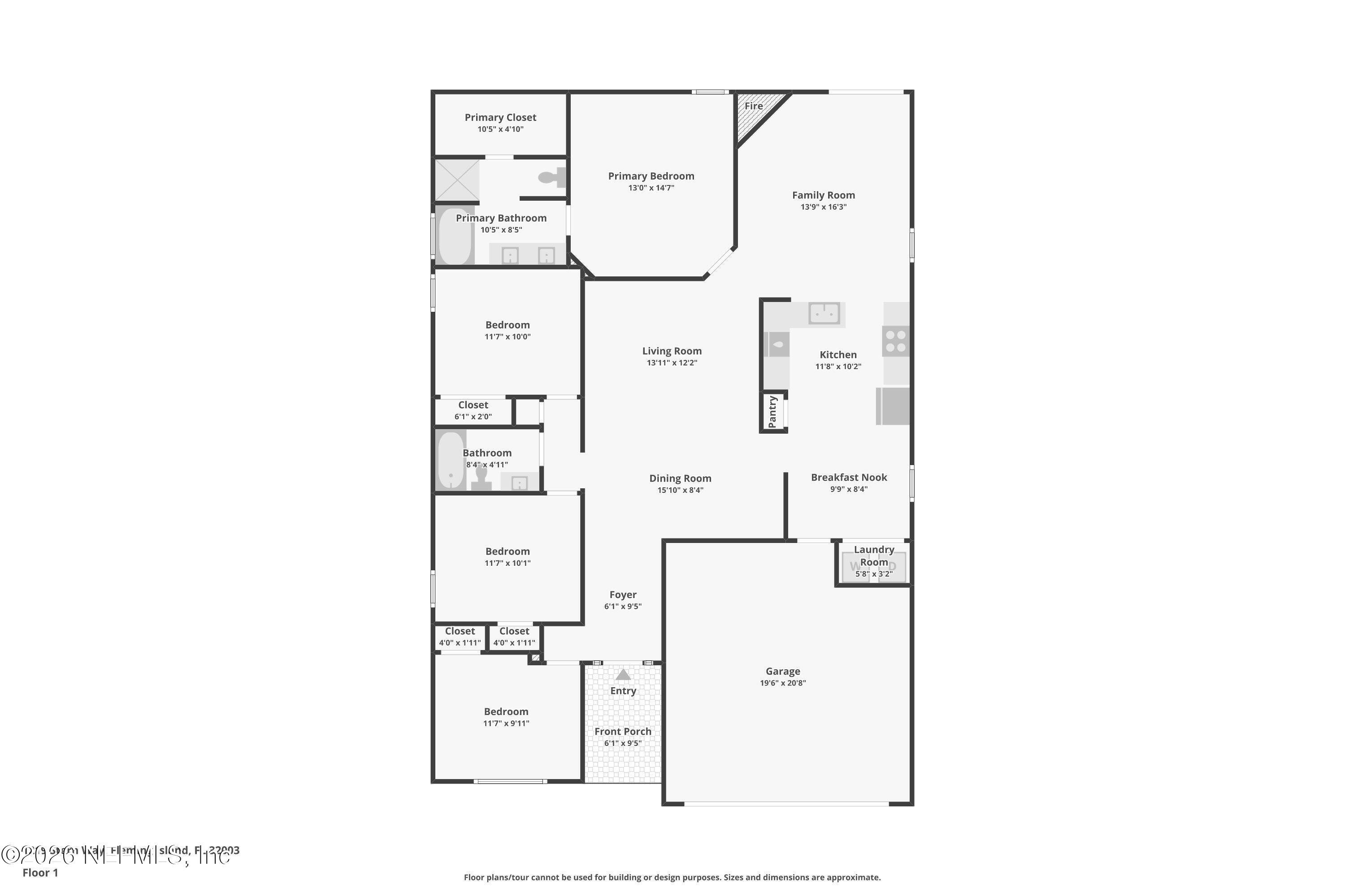 1219 Stern Way Fleming Island, FL 32003 - Photo 35 of 35 1-floor-1