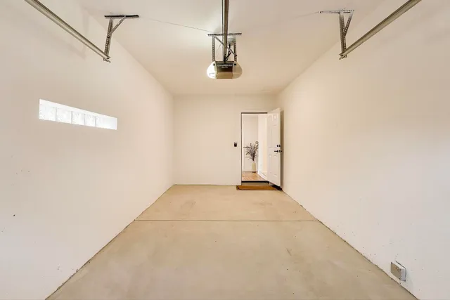 a view of a room with a empty space