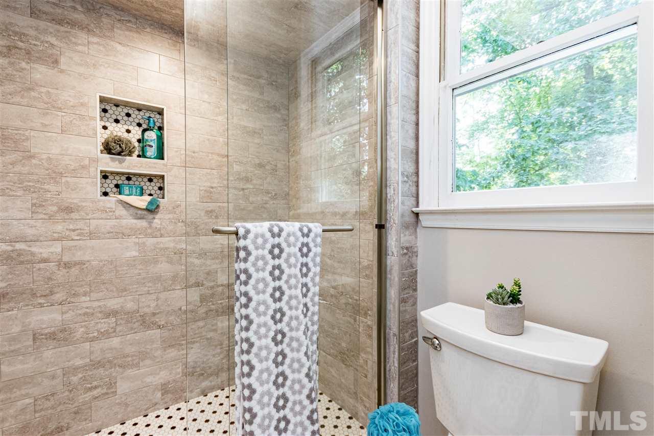 7301 Quinby Court Raleigh, NC 27613 - Photo 23 of 23 large walk in shower!