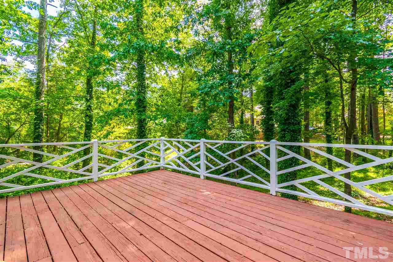 gated back deck