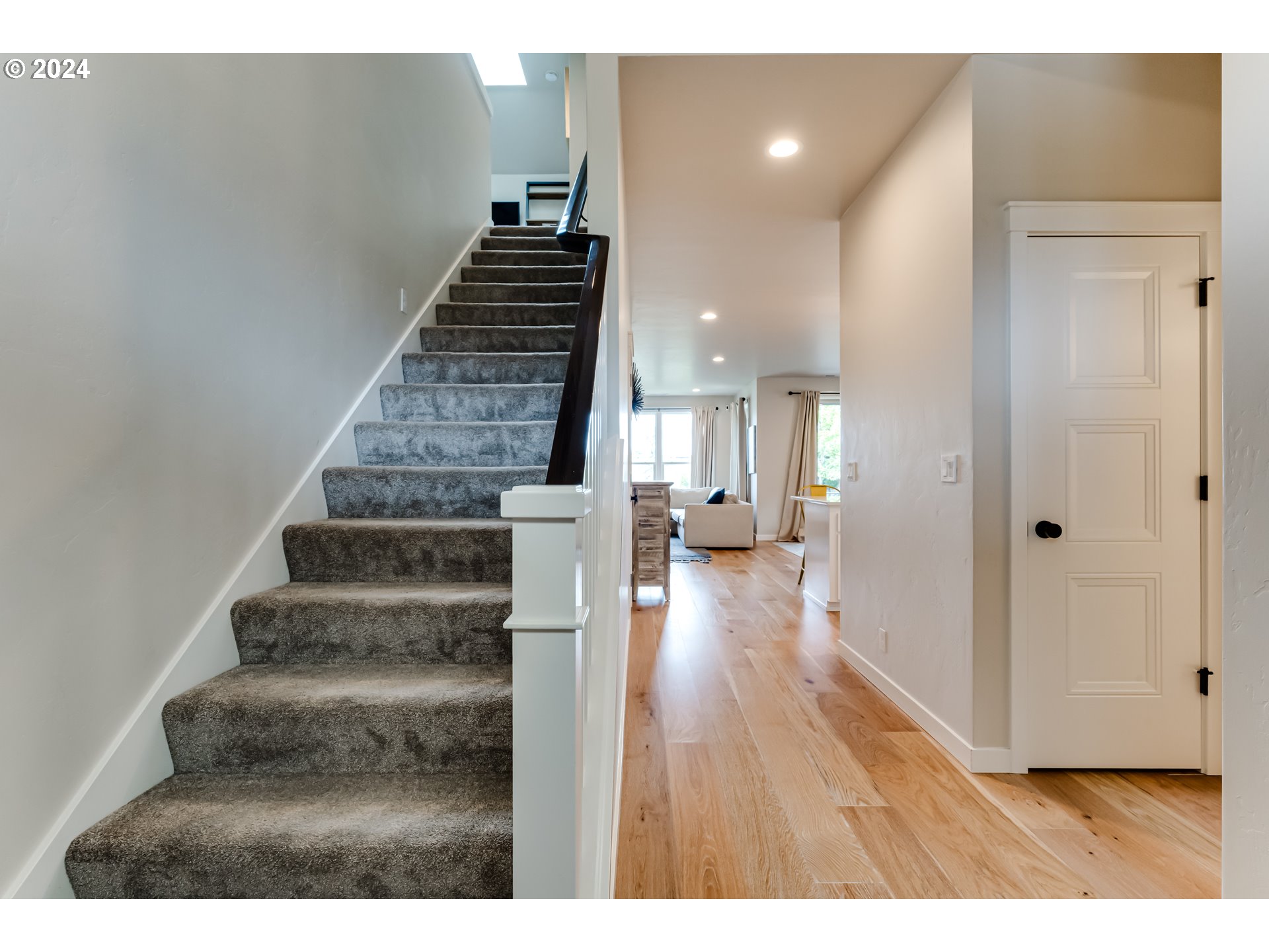 3744 Siletz Drive Eugene, OR 97408 - Photo 19 of 31 a view of entryway and hall with wooden floor