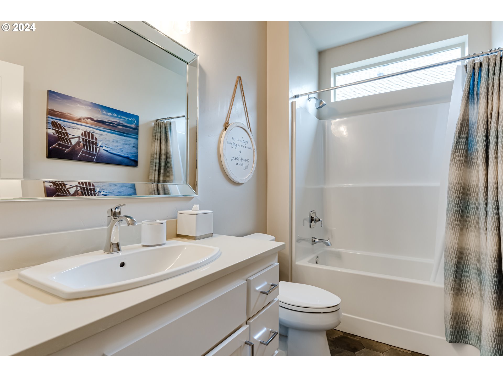 3744 Siletz Drive Eugene, OR 97408 - Photo 6 of 31 a bathroom with a sink toilet and shower