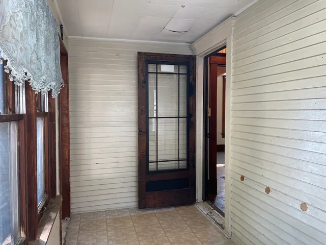 a view of a brick house