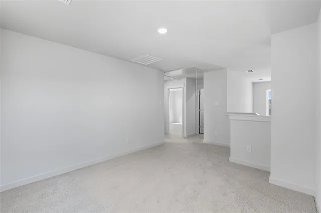 a view of empty room