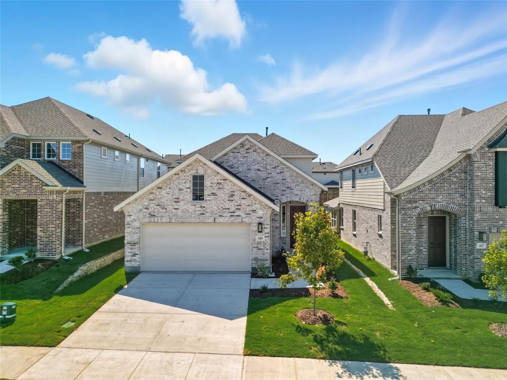 519 Martell Road Lowry Crossing, TX 75407 - Photo 30 of 35 front view of house with a yard