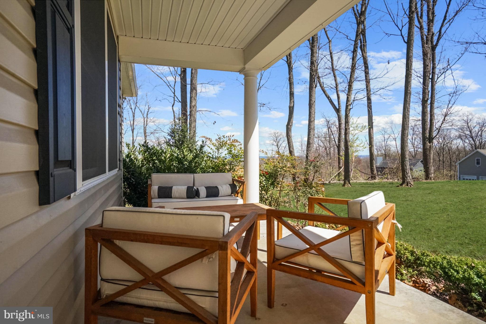 4941 Old Swimming Pool Road Frederick, MD 21703 - Photo 35 of 41 Covered Front Porch | Mountain Views