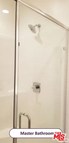 a view of a building with a sign on a wall