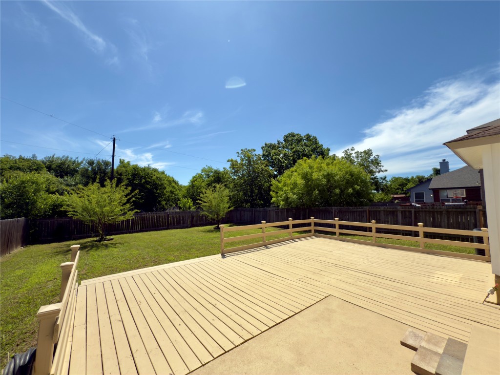 7817 Marble Ridge Drive Austin, TX 78747 - Photo 33 of 38 View of wooden terrace