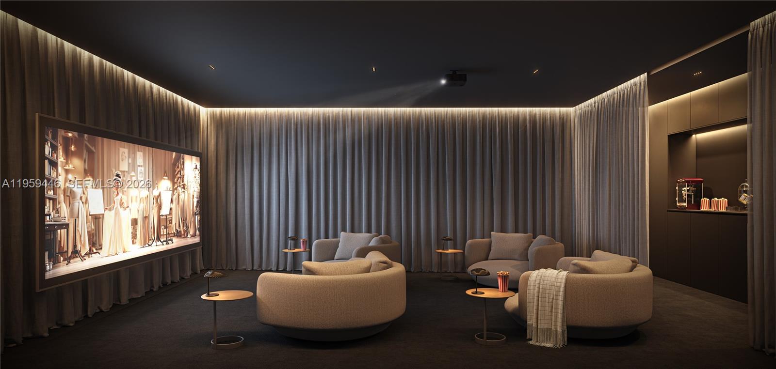 1880 Brickell Avenue, Unit 37 Miami, FL 33129 - Photo 8 of 11 a living room with furniture and a window