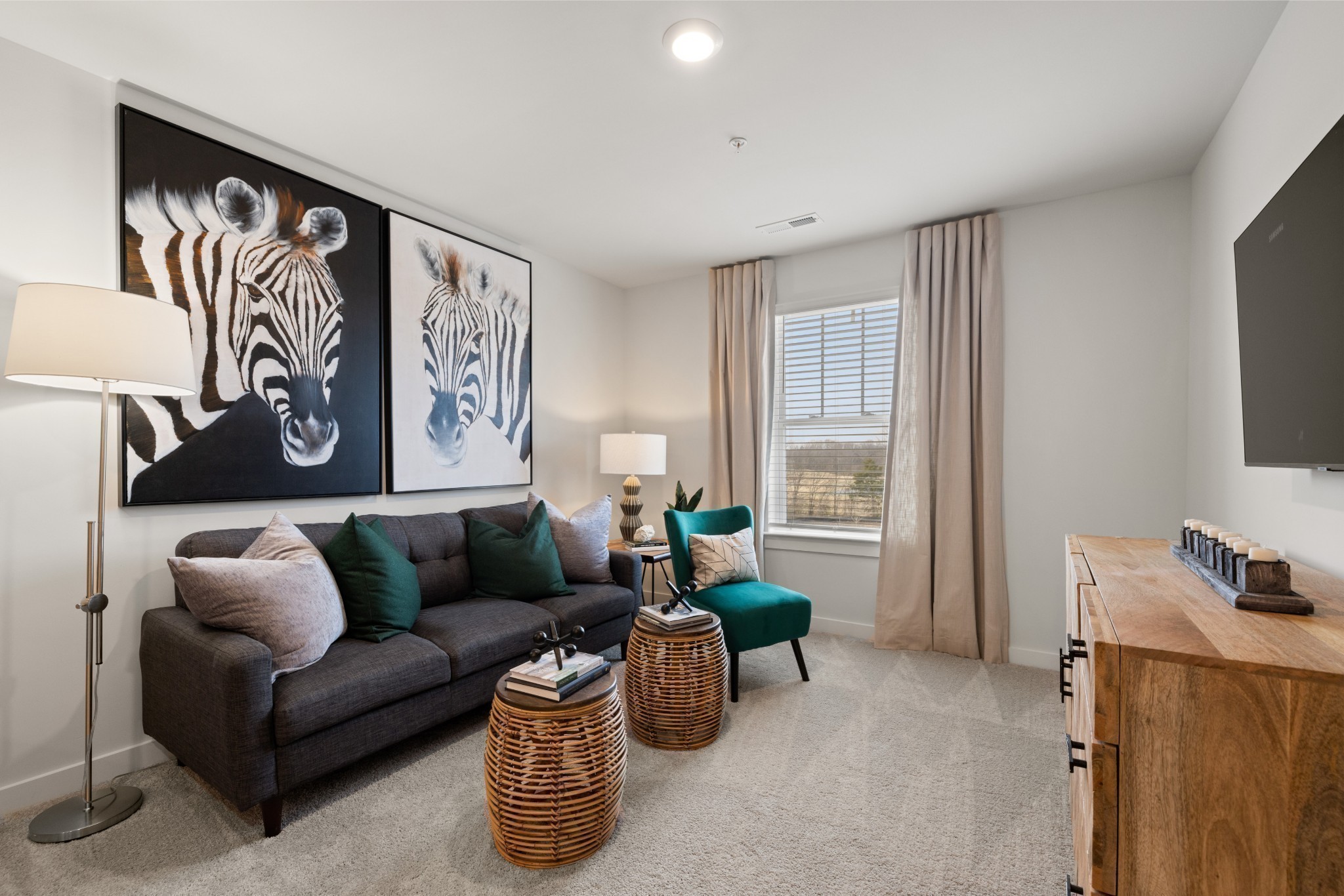 572 Trinity Way Spring Hill Spring Hill, TN 37174 - Photo 11 of 17 a living room with furniture and a flat screen tv