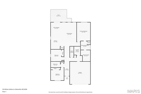 $425,000 | 515 Wilmer Hollow Lane, Wentzville, MO 63385