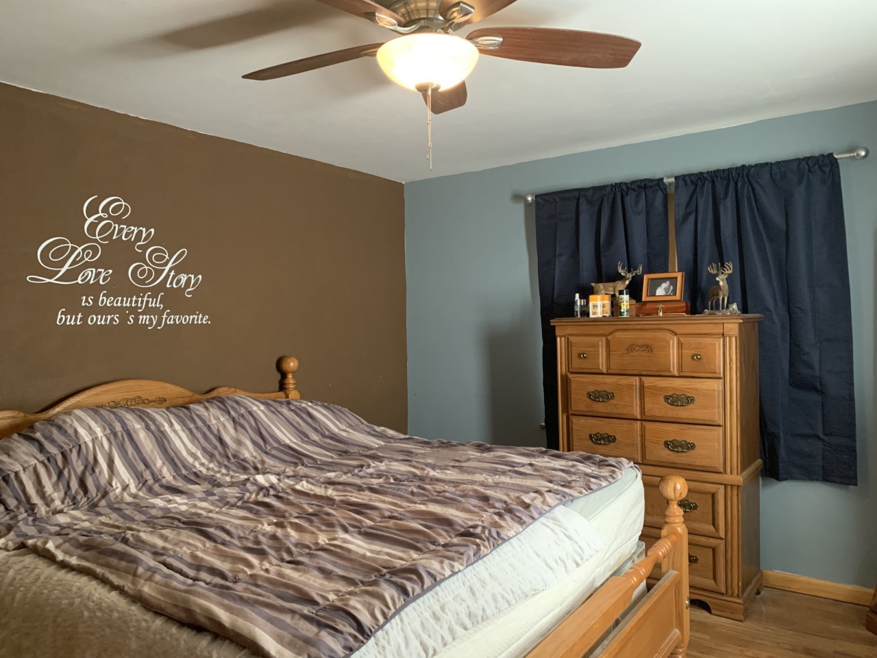 306 Maple Street Cedar Point, IL 61316 - Photo 21 of 43 a bedroom with a bed and cabinets