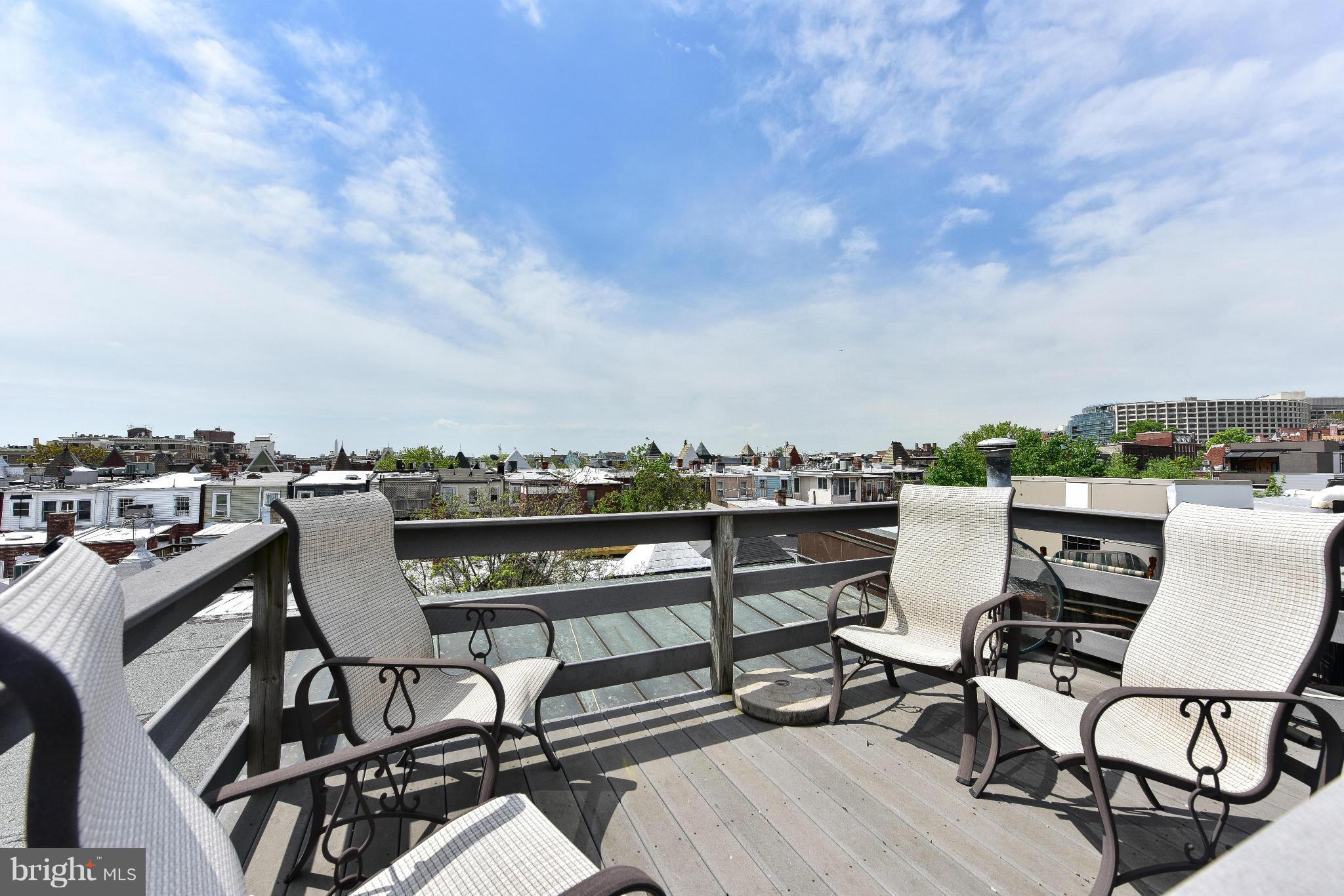 1749 Seaton Street Northwest Washington, DC 20009 - Photo 20 of 22 Roof Deck