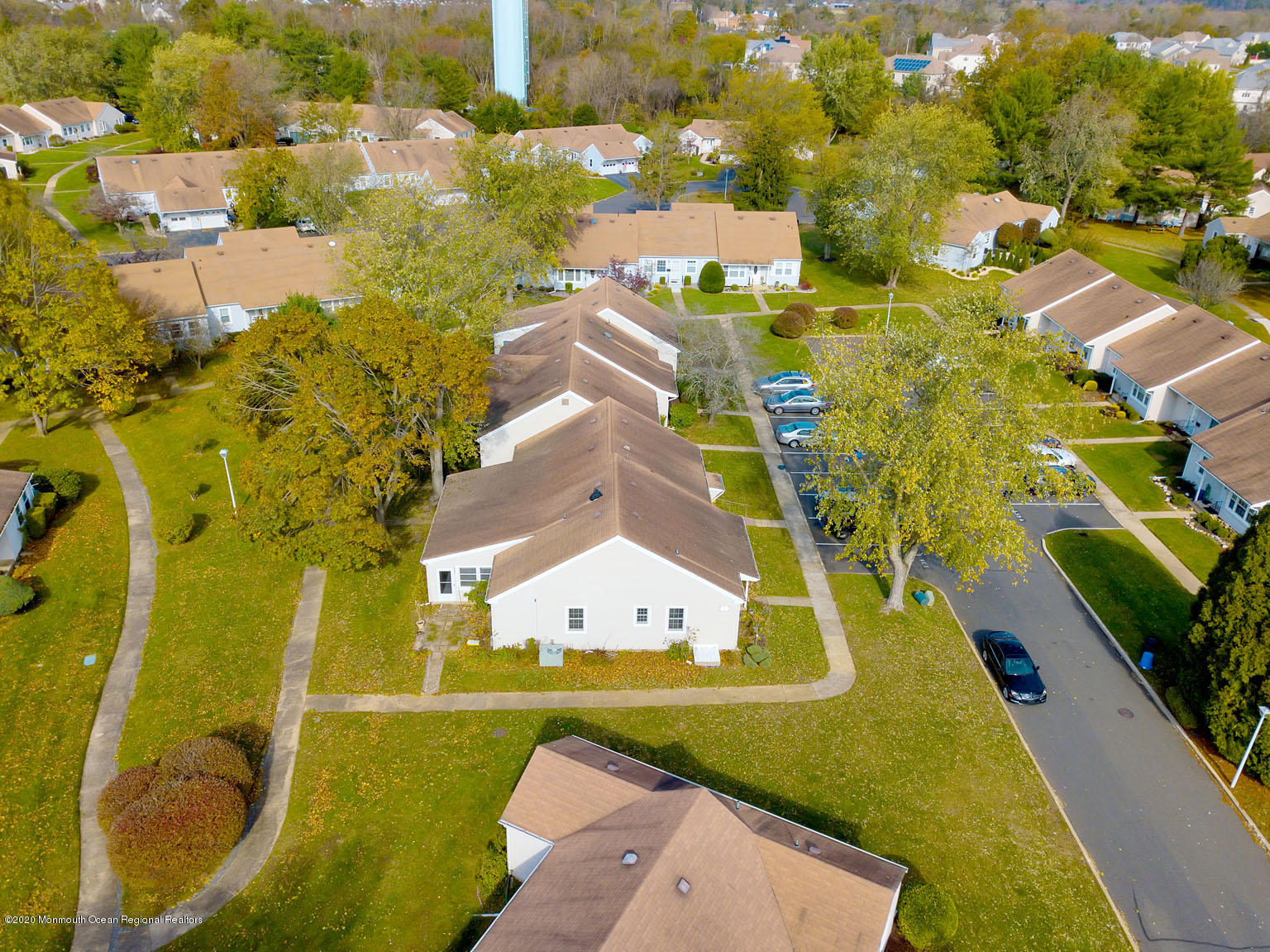 136 Rigi Strasse, Unit 1000 Freehold, NJ 07728 - Photo 24 of 25 an aerial view of residential houses with outdoor space
