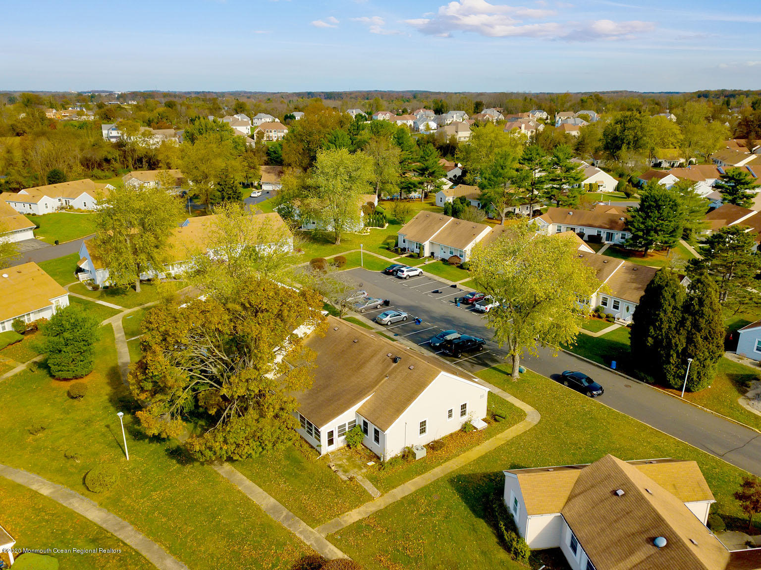 136 Rigi Strasse, Unit 1000 Freehold, NJ 07728 - Photo 25 of 25 an aerial view of residential houses with outdoor space