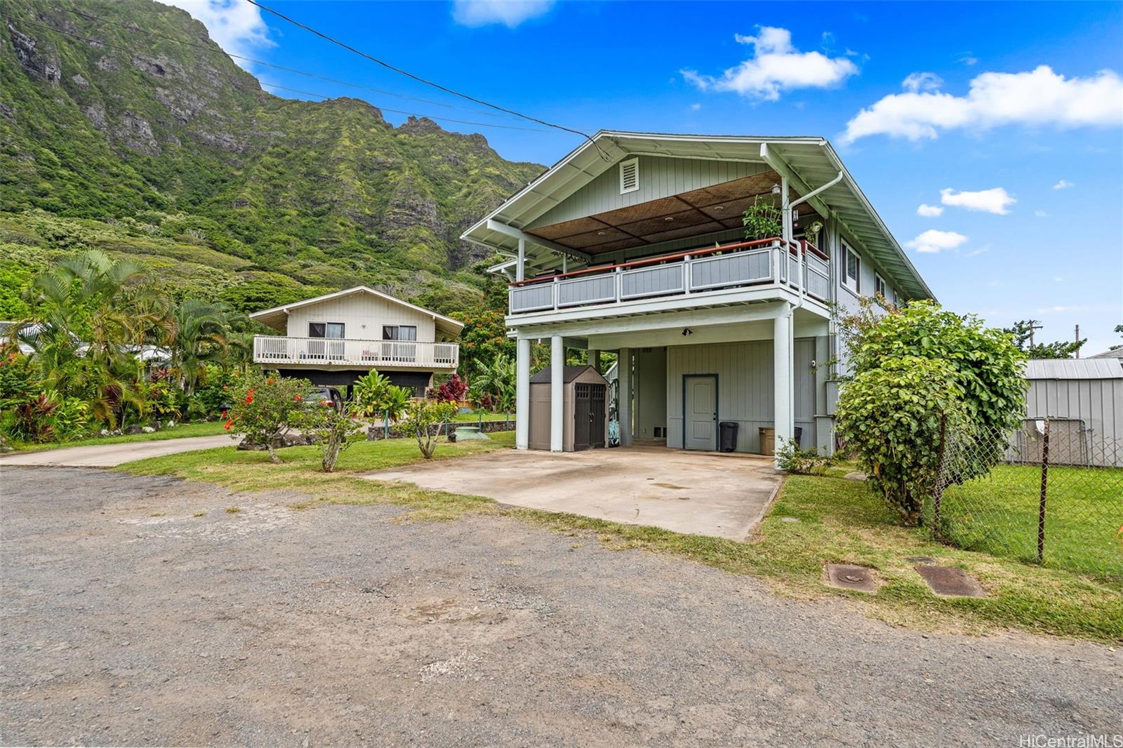 51-17 Kaʻaʻawa Place Kaaawa, HI 96730 - Photo 21 of 25 a front view of a house with garden