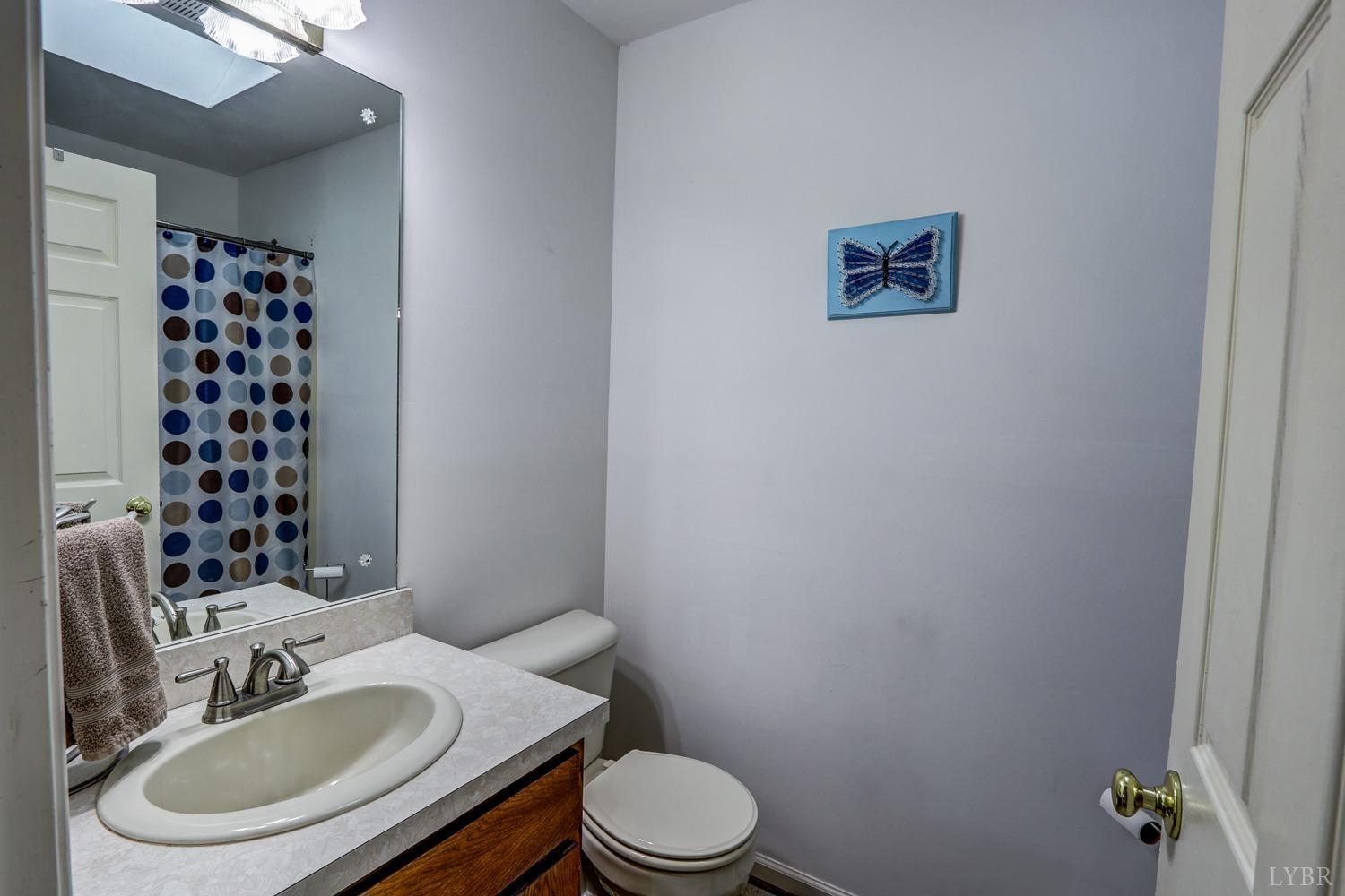 127 Southern Lane Monroe, VA 24574 - Photo 15 of 44 a bathroom with a sink a toilet and mirror