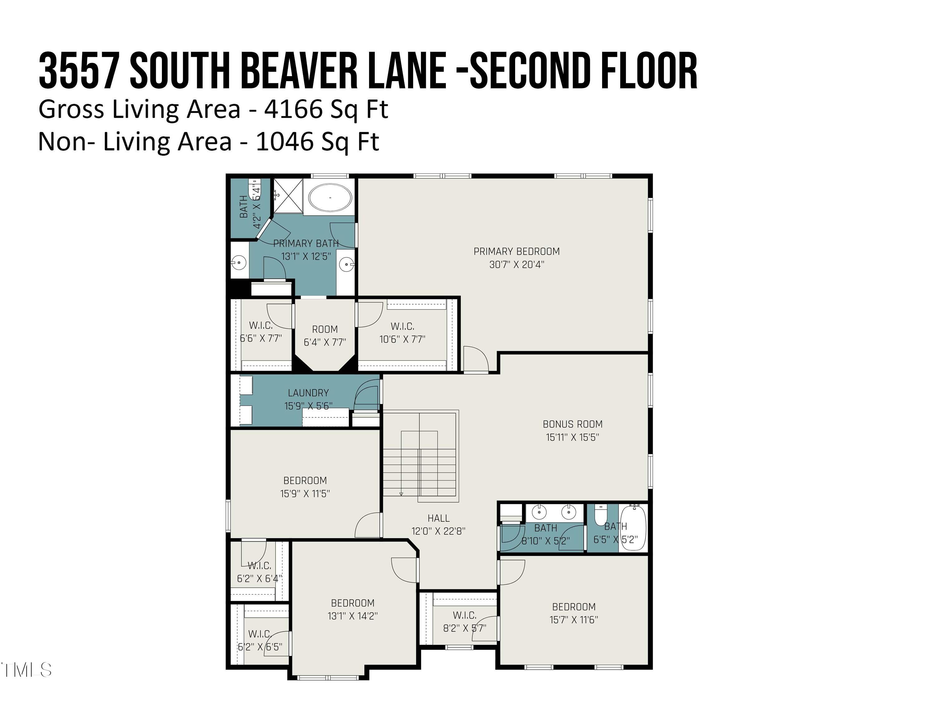 3557 South Beaver Lane Raleigh, NC 27604 - Photo 41 of 43 3557_south_beaver_lane_-second_floor_923